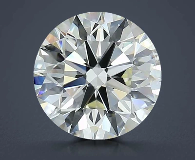 3.02ct I SI1 Ideal Cut Round Diamond