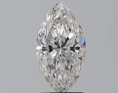2.01ct F SI2 Rare Carat Ideal Cut Marquise Diamond
