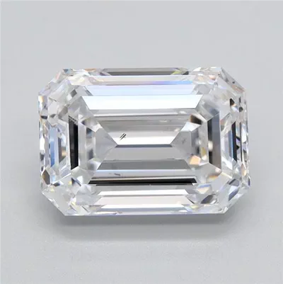 1.72ct D VS2 Rare Carat Ideal Cut Emerald Lab Grown Diamond