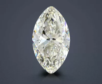3.01ct K SI1 Rare Carat Ideal Cut Marquise Diamond