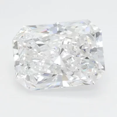 2.01ct D VVS1 Rare Carat Ideal Cut Radiant Lab Grown Diamond
