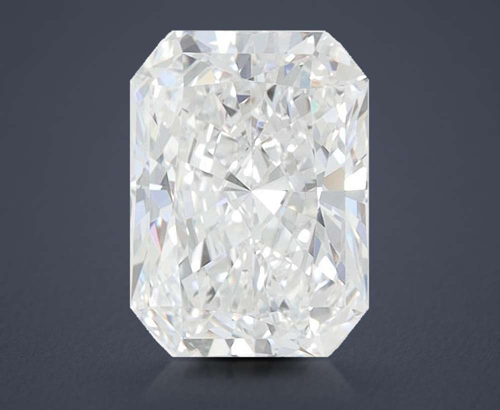 2.01ct D VVS1 Rare Carat Ideal Cut Radiant Lab Grown Diamond