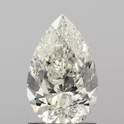 1.49ct J SI2 Rare Carat Ideal Cut Pear Diamond