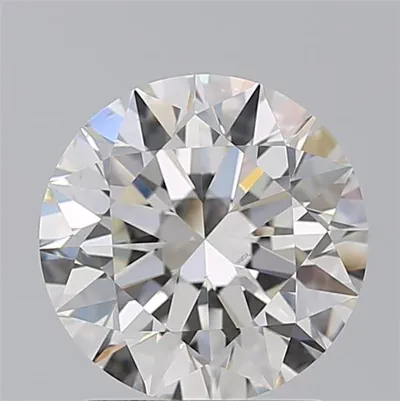 2.10ct I SI1 Rare Carat Ideal Cut Round Diamond