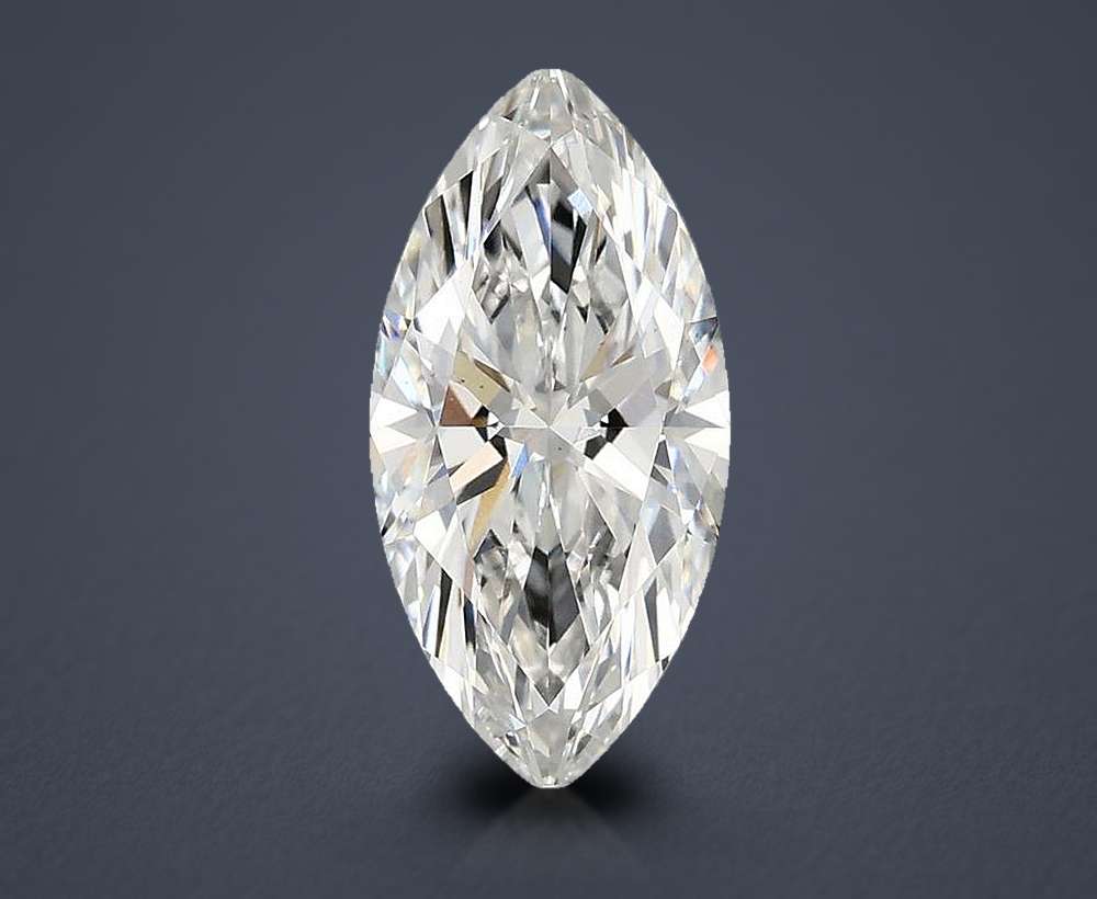 2.08ct F VS2 Rare Carat Ideal Cut Marquise Lab Grown Diamond
