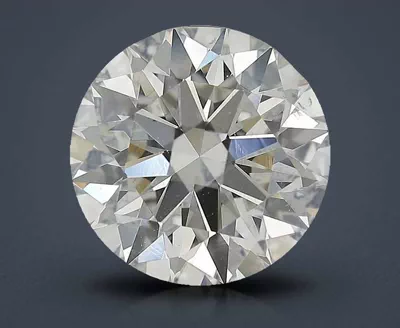 5.12ct J SI2 Rare Carat Ideal Cut Round Diamond