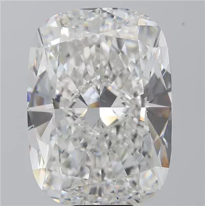 15.07ct F VVS2 Rare Carat Ideal Cut Cushion Lab Grown Diamond