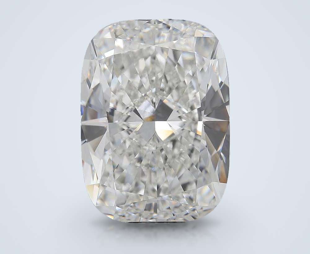 15.07ct F VVS2 Rare Carat Ideal Cut Cushion Lab Grown Diamond