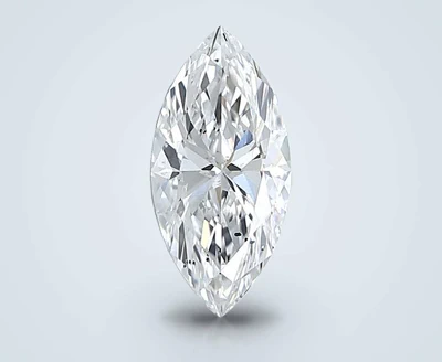 2.03ct E SI1 Rare Carat Ideal Cut Marquise Lab Grown Diamond