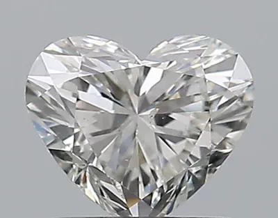 0.97ct H SI2 Rare Carat Ideal Cut Heart Diamond