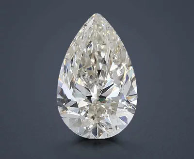 2.01ct J SI1 Very Good Cut Pear Diamond