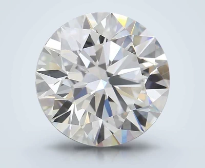 4.31ct F VVS2 Rare Carat Ideal Cut Round Lab Grown Diamond