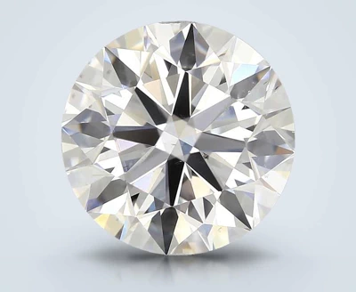 3.23ct G SI1 Rare Carat Ideal Cut Round Diamond