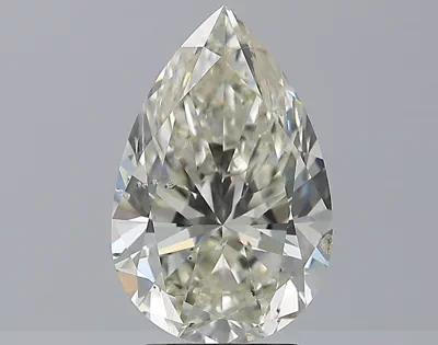 3.51ct K SI2 Very Good Cut Pear Diamond