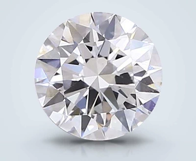 1.24ct F VS1 Rare Carat Ideal Cut Round Lab Grown Diamond