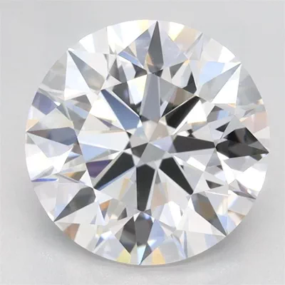 2.62ct D VVS1 Rare Carat Ideal Cut Round Lab Grown Diamond