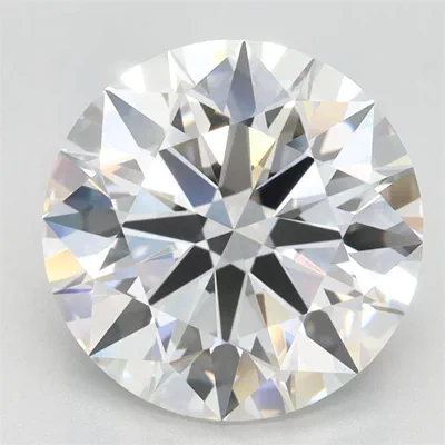 2.81ct F IF Rare Carat Ideal Cut Round Lab Grown Diamond