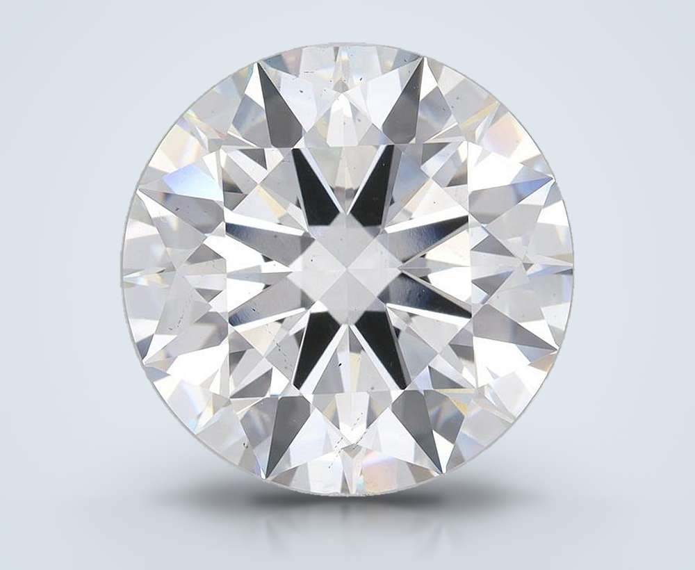 11.54ct G SI1 Rare Carat Ideal Cut Round Lab Grown Diamond