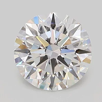 1.28ct D VS1 Rare Carat Ideal Cut Round Lab Grown Diamond