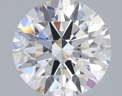 2.06ct F SI1 Rare Carat Ideal Cut Round Lab Grown Diamond
