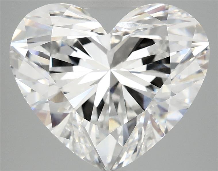 6.05ct E VVS2 Rare Carat Ideal Cut Heart Lab Grown Diamond
