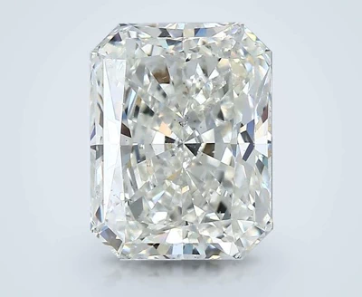 3.07ct I SI1 Rare Carat Ideal Cut Radiant Diamond