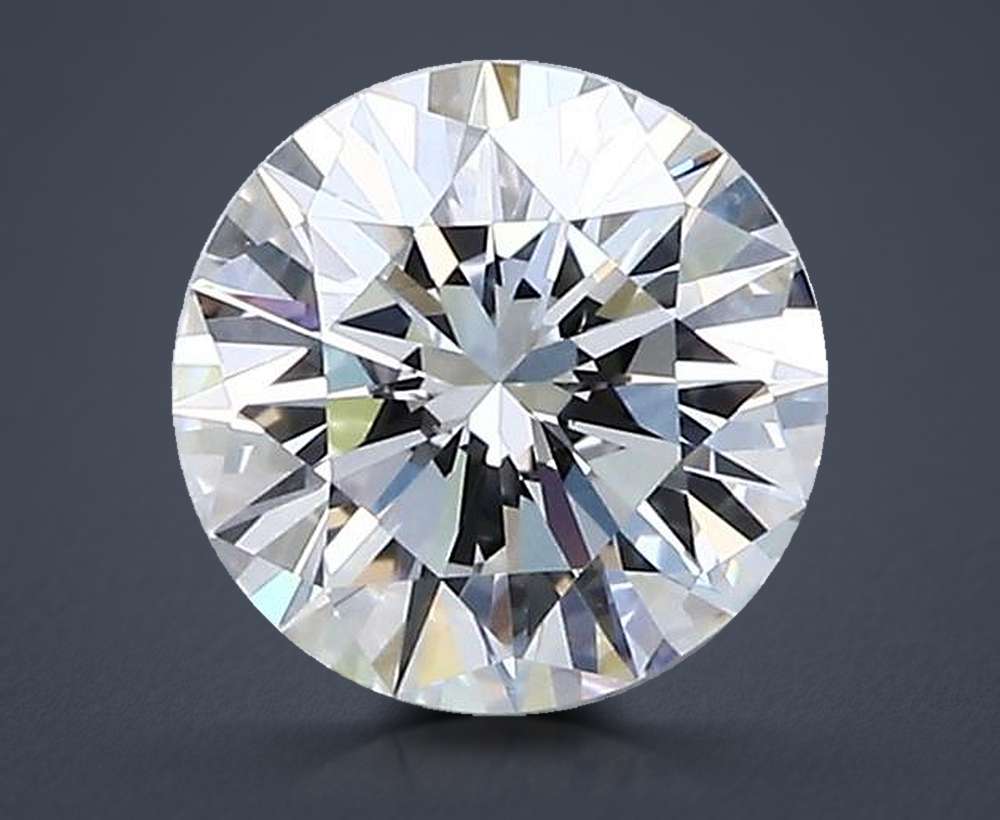1.05ct F VVS2 Very Good Cut Round Diamond