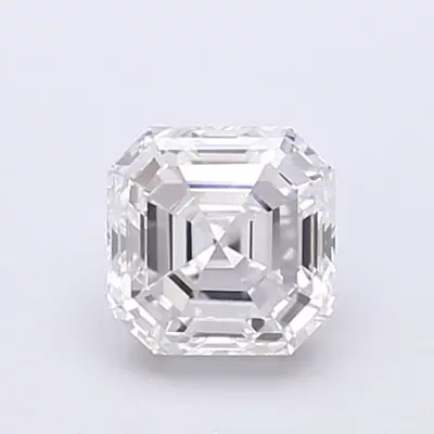 0.88ct D VS1 Excellent Cut Asscher Lab Grown Diamond