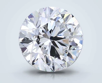 5.01ct E VS2 Rare Carat Ideal Cut Round Diamond