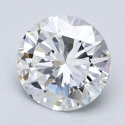 2.01ct F VVS2 Good Cut Round Diamond