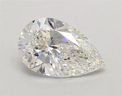 2.05ct F VVS2 Rare Carat Ideal Cut Pear Lab Grown Diamond