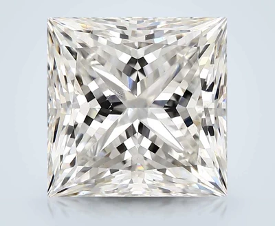 3.10ct F SI2 Rare Carat Ideal Cut Princess Diamond