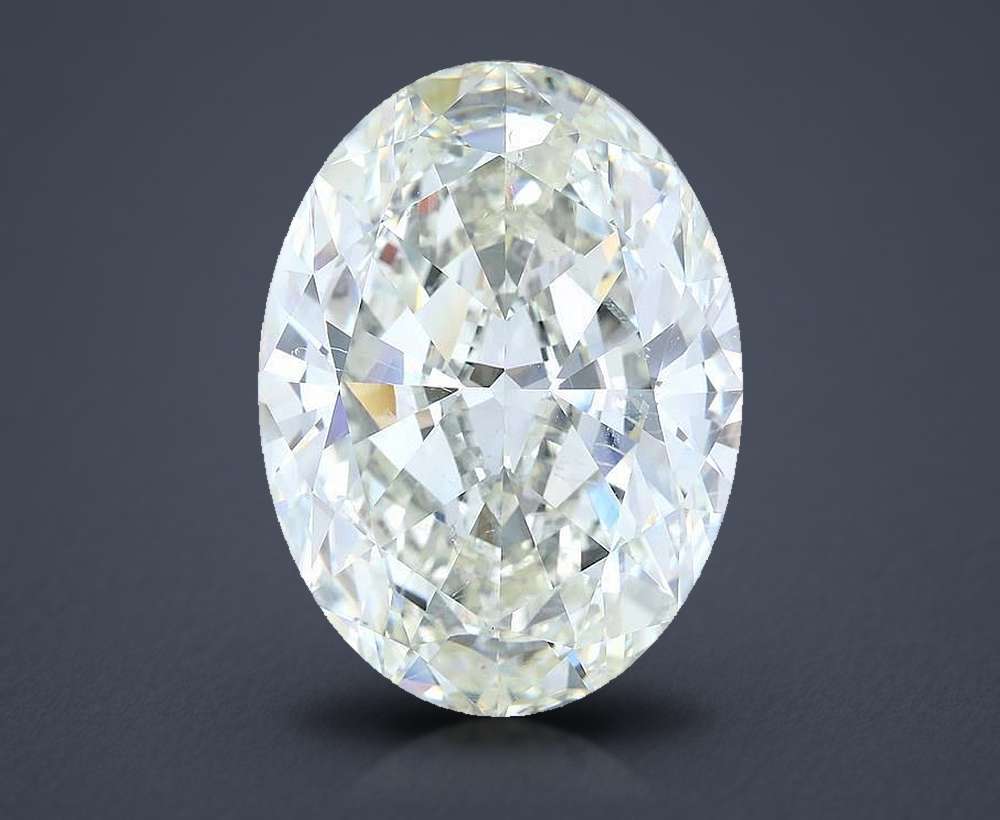 22.08ct I SI1 Very Good Cut Oval Diamond