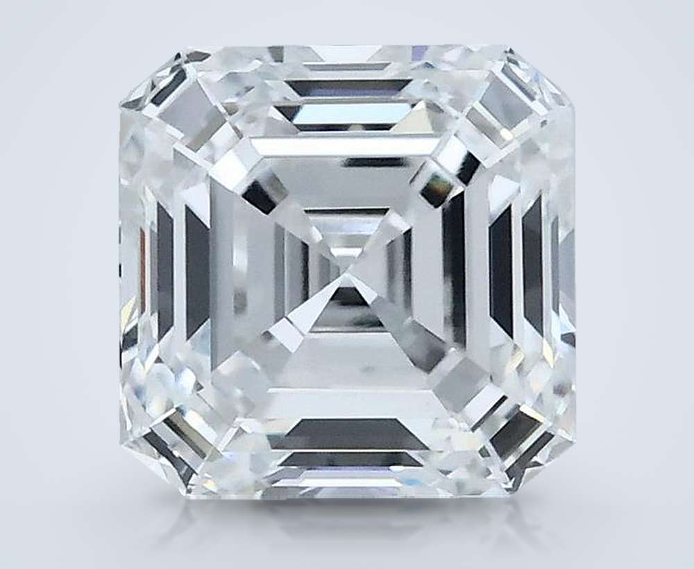 1.58ct E VVS2 Rare Carat Ideal Cut Asscher Lab Grown Diamond