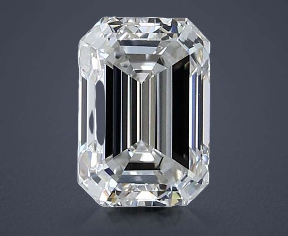 1.50ct H VS1 Very Good Cut Emerald Lab Grown Diamond