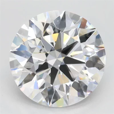 3.43ct D IF Rare Carat Ideal Cut Round Lab Grown Diamond