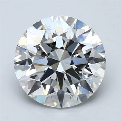 3.01ct H VS2 Excellent Cut Round Diamond