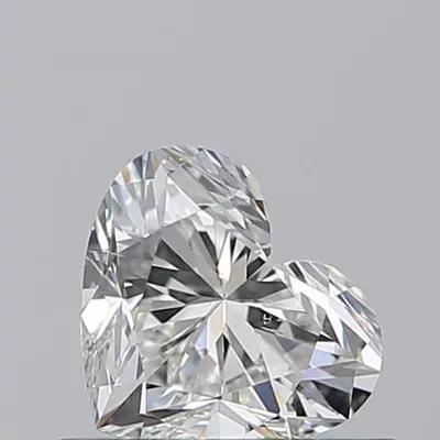 0.51ct G SI1 Excellent Cut Heart Diamond