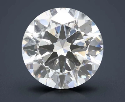 7.03ct E VVS2 Excellent Cut Round Lab Grown Diamond