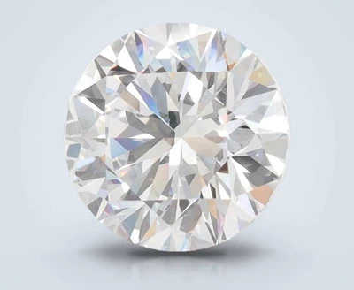 3.10ct D VS1 Rare Carat Ideal Cut Round Lab Grown Diamond