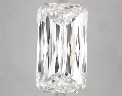 10.35ct F VS1 Very Good Cut Radiant Lab Grown Diamond