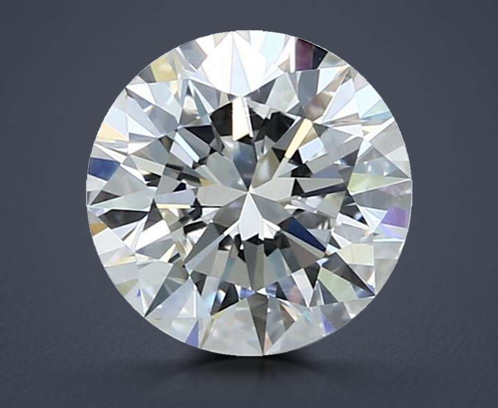 2.00ct H VS1 Rare Carat Ideal Cut Round Diamond