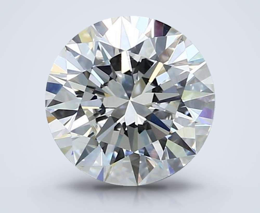 2.00ct H VS1 Rare Carat Ideal Cut Round Diamond