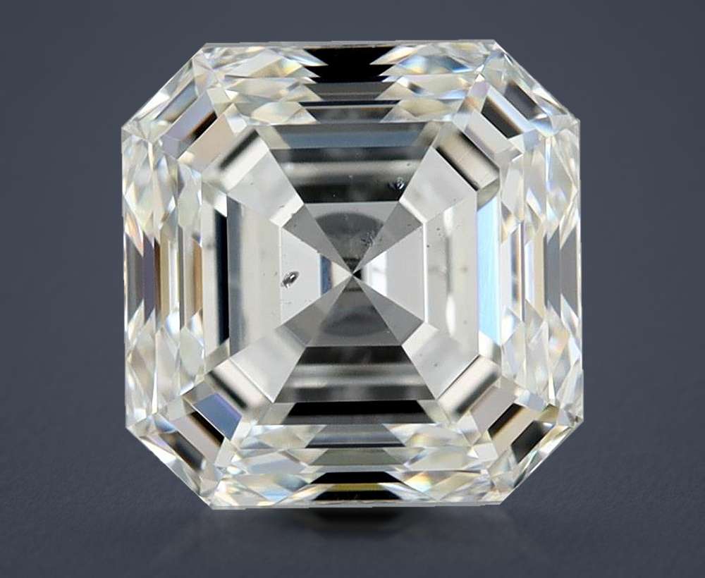 1.52ct I SI2 Rare Carat Ideal Cut Asscher Diamond
