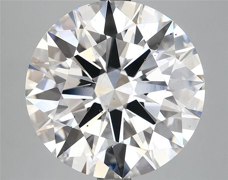 6.09ct D SI1 Rare Carat Ideal Cut Round Lab Grown Diamond