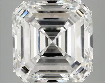 8.02ct F VVS2 Very Good Cut Asscher Lab Grown Diamond
