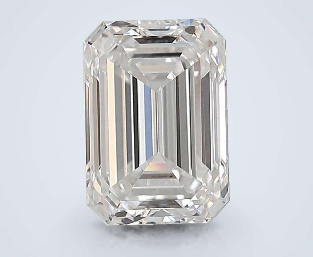 2.56ct E VS1 Rare Carat Ideal Cut Emerald Lab Grown Diamond