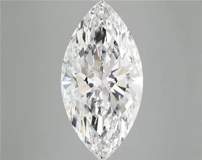 6.58ct E VVS2 Rare Carat Ideal Cut Marquise Lab Grown Diamond
