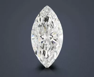 6.58ct E VVS2 Rare Carat Ideal Cut Marquise Lab Grown Diamond