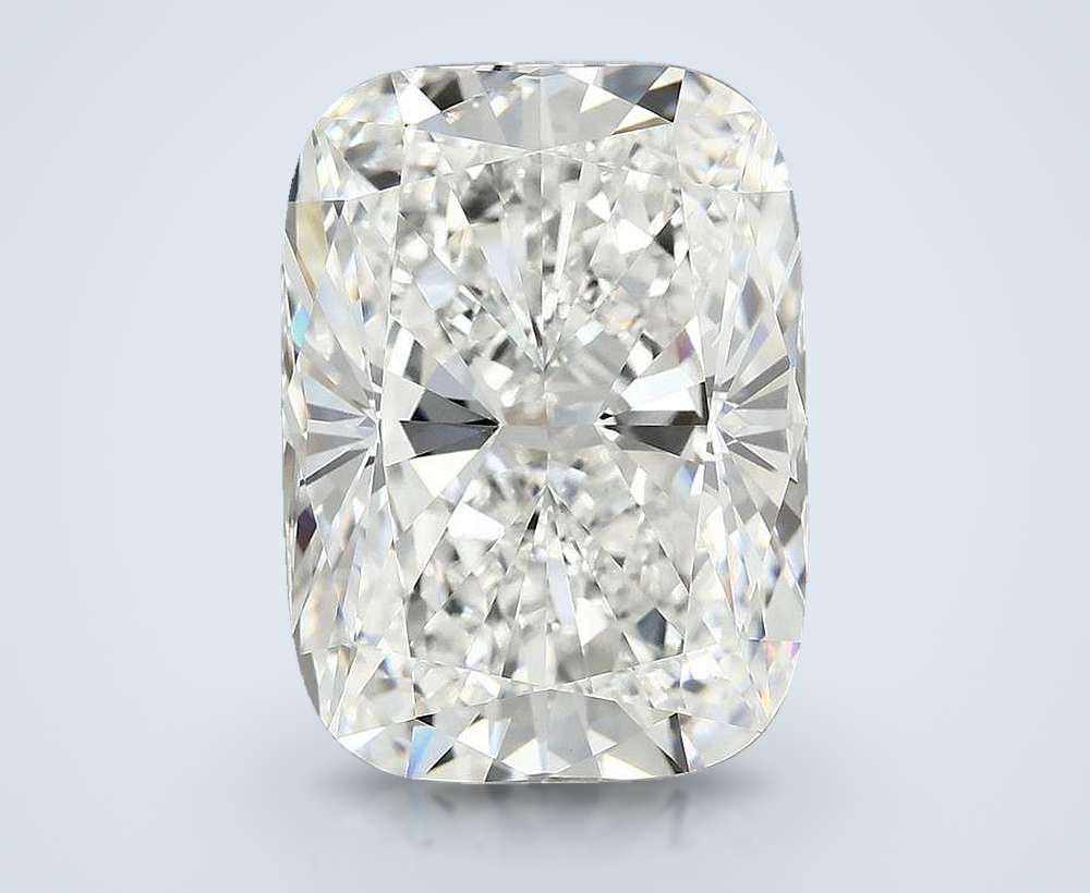 10.20ct F VVS2 Rare Carat Ideal Cut Cushion Lab Grown Diamond